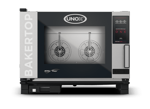 Cuptor UNOX pentru patiserie BAKERTOP MIND.Maps ONE4 tavi 600x400 alimentare electrica, comenzi touch screen cu display 9.5"