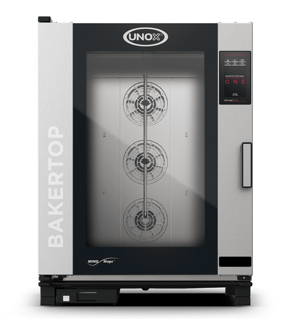 Cuptor UNOX pentru patiserie BAKERTOP MIND.Maps ONE 10 tavi 600x400 alimentare electrica, comenzi touch screen cu display 9.5"
