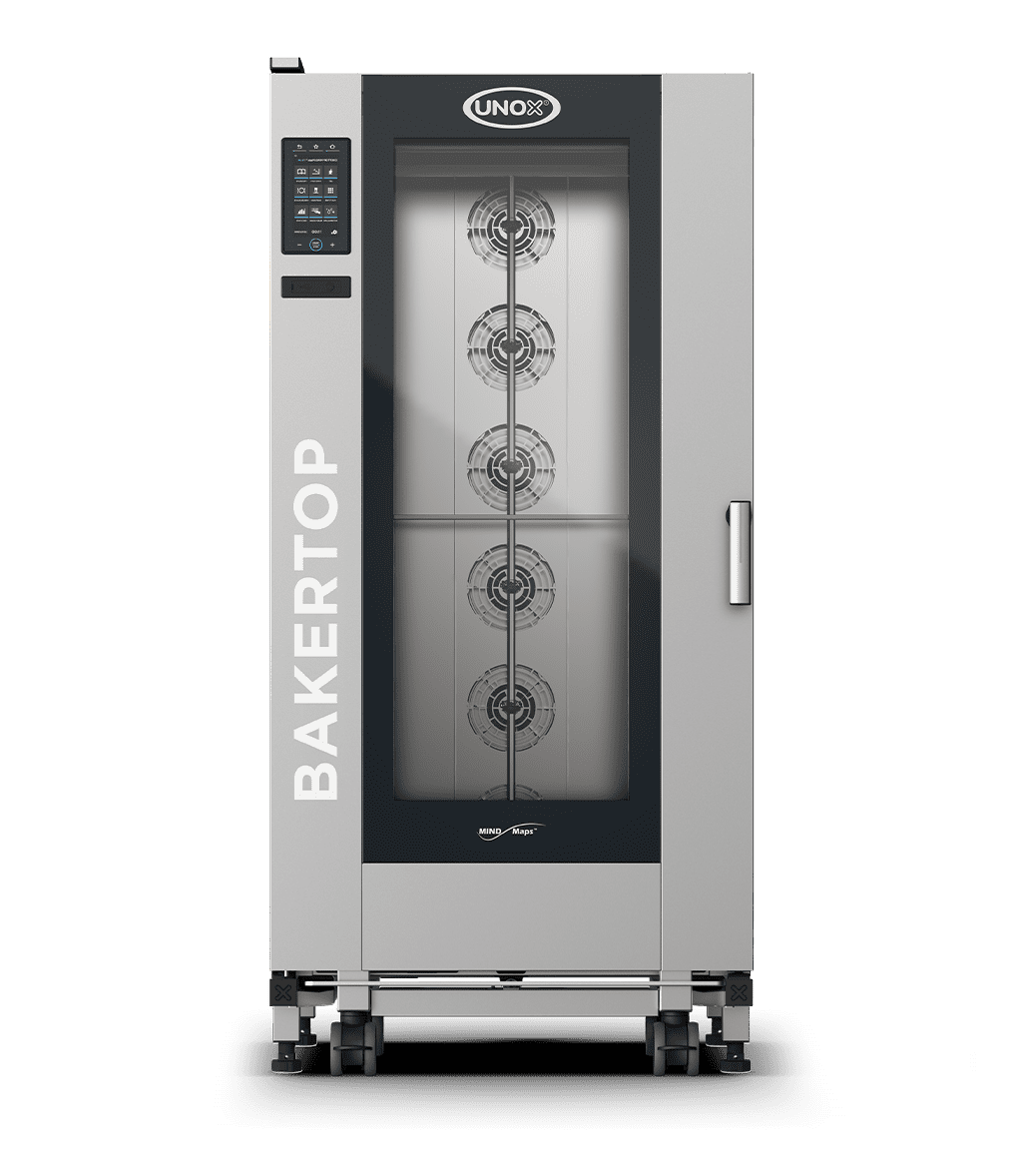 Cuptor UNOX pentru patiserie BAKERTOP MIND.Maps PLUS 16 tavi 600x400 alimentare electrica, comenzi touch screen cu display 9.5"