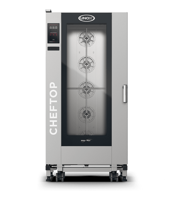 Cuptor UNOX pentru bucatarie CHEFTOP MIND.Maps ONE 20 tavi GN 1/1 alimentare electrica, comenzi touch screen cu display 9.5"