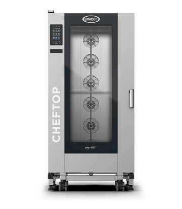 Cuptor UNOX pentru bucatarie CHEFTOP MIND.Maps PLUS 20 tavi GN 21 alimentare electrica, comenzi touch screen cu display 9.5