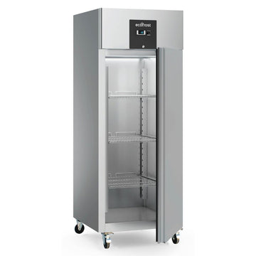 Congelator inox cu o usa, 2 8ºC, 650 Lt., agent frigorific ecologic R290
