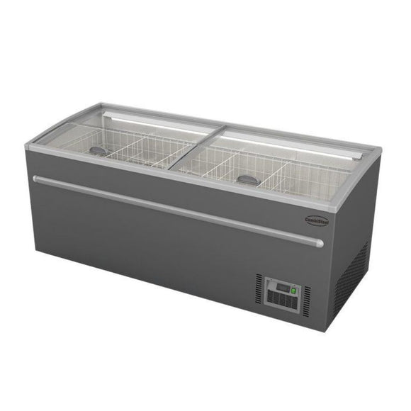 Congelator tip insula pentru magazin alimentar, 850 Litri, 210 cm.