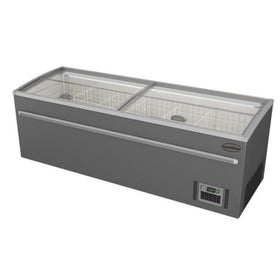 Congelator tip insula pentru magazin alimentar, 1040 Litri, 250 cm.