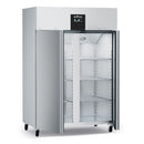 Frigider inox cu 2 usi, +2 / +8ºC, 1200 Lt., racire statica, agent frigorific ecologic R290-2