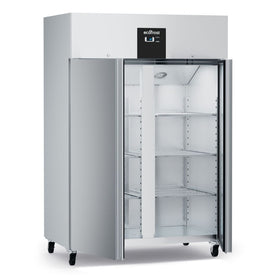 Frigider inox cu 2 usi, +2 / +8ºC, 1200 Lt., racire statica, agent frigorific ecologic R290 - 0