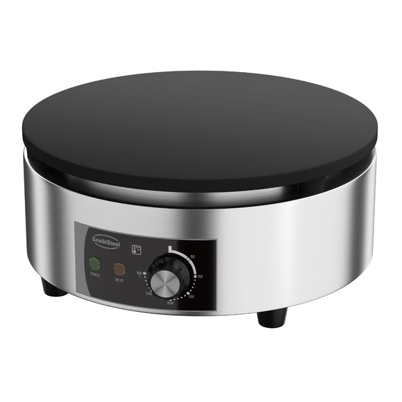 Crepiera electrica Ø40 cm, plita fonta cu teflon, 3 kW, 230 V.