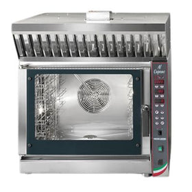 Cuptor electric 5 tavi (GN 1/1 sau 60x40 cm) comenzi digitale, abur, hota, sistem de spalare 6,45 kW