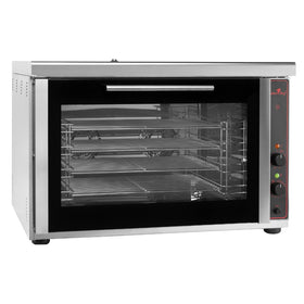 Cuptor convectomat, 4 tavi GN 1/1, comenzi electromecanice, putere 3,4 kW, 230 V