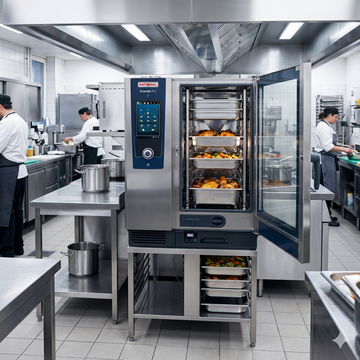 Cuptor RATIONAL iCombi Pro , 10 tavi GN 1/1, gaz 22 kW - 0