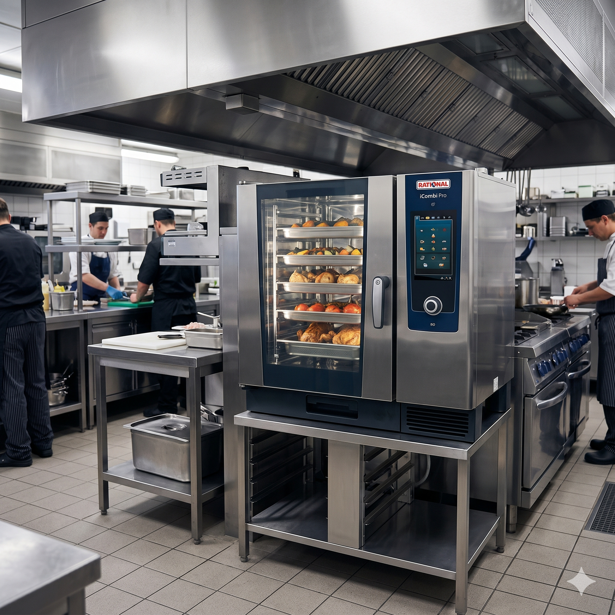 Cuptor RATIONAL iCombi Pro, 6 tavi GN 1/1, gaz 13 kW | eurogastro.ro