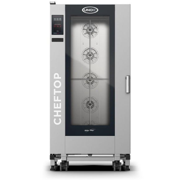 Cuptor UNOX pentru bucatarie CHEFTOP MIND.Maps ONE 20 tavi GN 1/1 alimentare electrica, comenzi touch screen cu display 9.5"