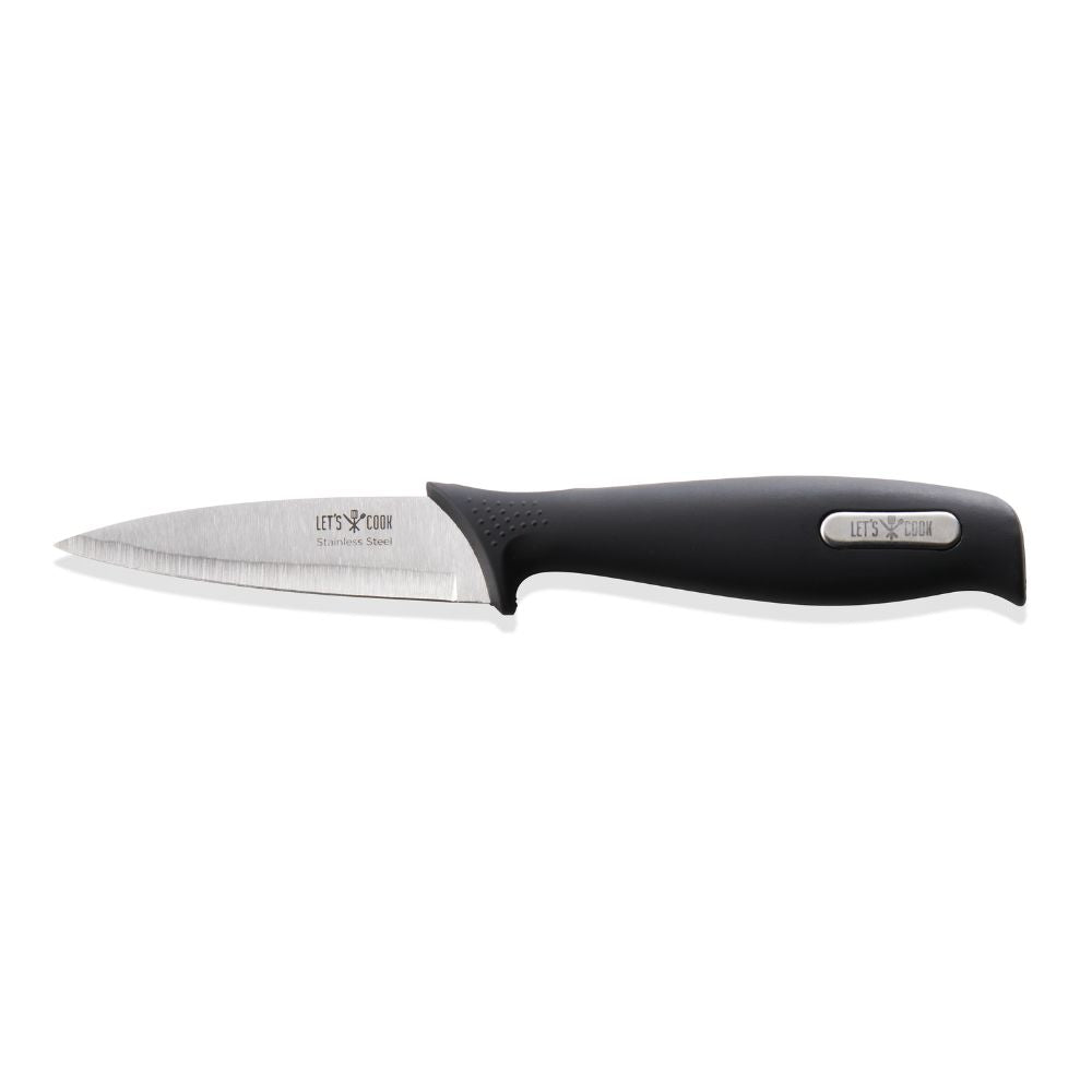 Cutit pentru legume lama 9 cm, inox, maner cauciuc