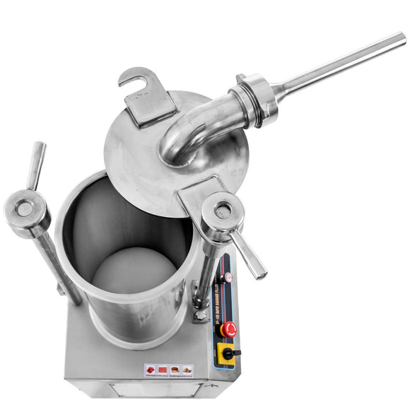 Sprit hidraulica Mega M pentru carnati salam, inox, capacitate 15 L, productivitate 300 kgh, 0.75 kW
