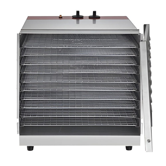Deshidrator legume/fructe, 1 kW, 10 tavi 41x36 cm