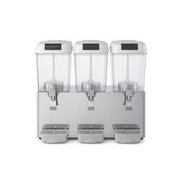 Dozator de Bauturi Reci Hurakan 3 rezervore 18 L, +7...+12 °C, corp inox, 0.35 kW - 0