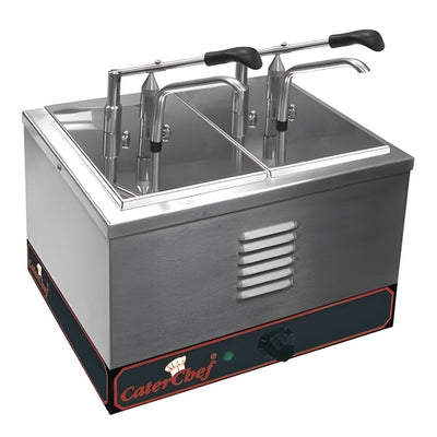 Doztor sosuri calde +30°/ +90°C, 2x3.8 Litri, dozaj max. 40 gr. putere 2 kW