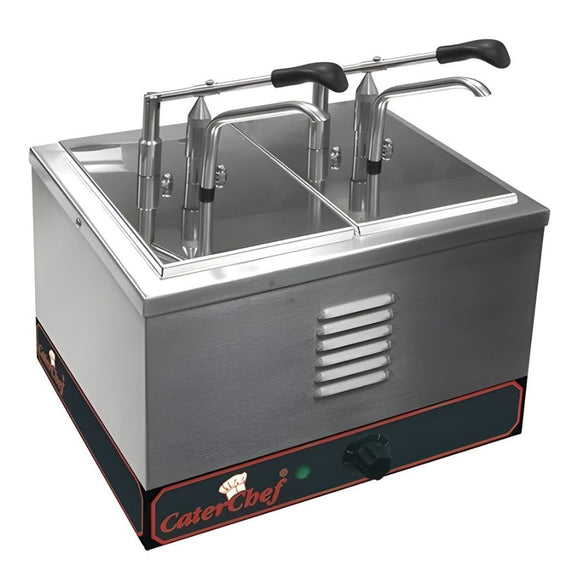 Doztor sosuri calde +30°/ +90°C, 2x3.8 Litri, dozaj max. 40 gr. putere 2 kW