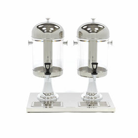 Dozator pentru bauturi, 2x8L refrigerare cu gheata - 0