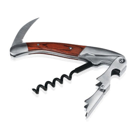 Drec profesional pentru ospatari, inox cu lemn bambus, 12 cm