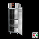Dulap congelator cu usa de sticla 600 BT clasa D Tecnodom cu usa deschisa - Made in Italy