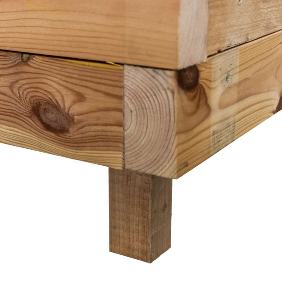 Ghiveci pentru flori din lemn H-74 cm L-120 cm G-60 cm
