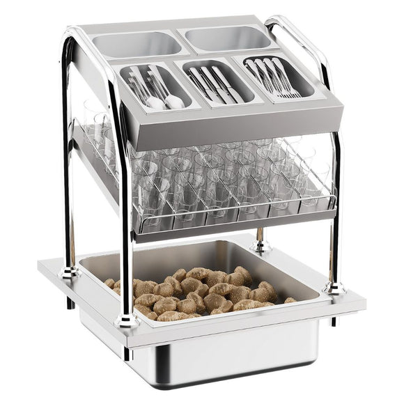 Distribuitor tacamuri, pahare si chifle, de incastrat in blat