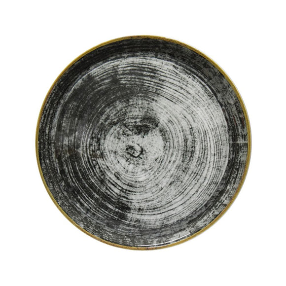Set 6 farfurii plate Ø31 cm, portelan - model Black round