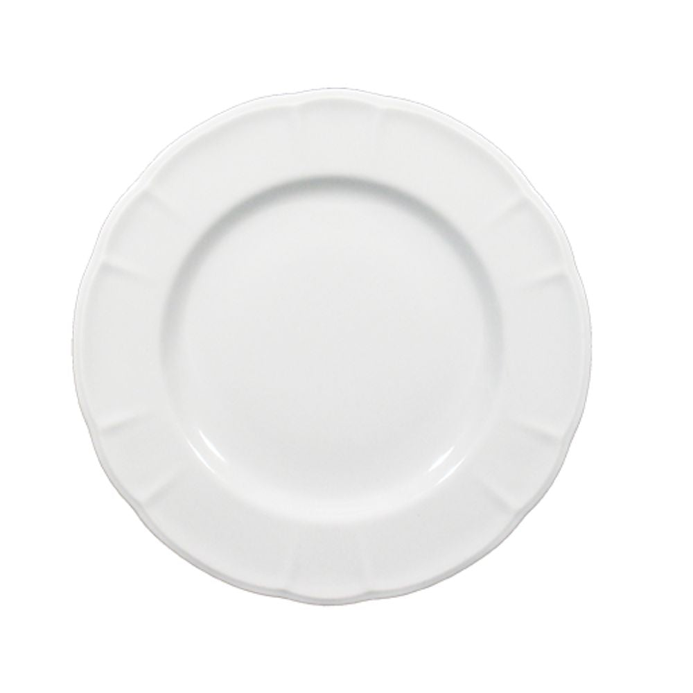Farfurie plata aperitiv Ø 26 cm, portelan alb - model Londra