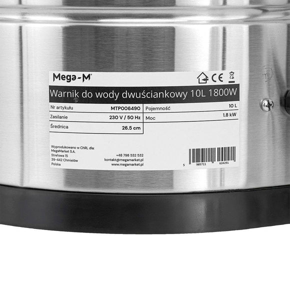 Fierbator apa Mega M 10 L 1,8 kW - imaginea 12