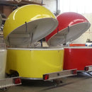 Rulota food truck DREAM, tip glob, 1 ax cu sistem franare, 750 kg.-6