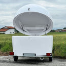 Rulota food truck DREAM, tip glob, 1 ax cu sistem franare, 750 kg.-2