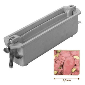 Forma presat sunca, terina, pate, 5,5x24xH7,5 cm, aluminiu turnat, inchidere cleme cu arcuri