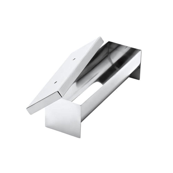 Forma terina inox cu capac, 50x10xH9 cm, fund rotund, 3,5 Lt. - eurogastro.ro