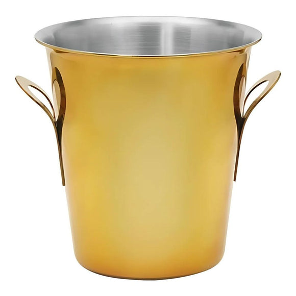 Frapiera inox cu manere, Ø21 x H20, finisaj auriu