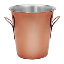 Frapiera inox cu manere, Ø21 x H20, finisaj cupru-1