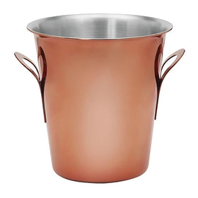 Frapiera inox cu manere, Ø21 x H20, finisaj cupru