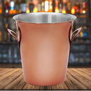 Frapiera inox cu manere, Ø21 x H20, finisaj cupru-2