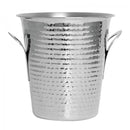 Frapiera inox cu manere, Ø21 x H20, finisaj lovituri de ciocan-1