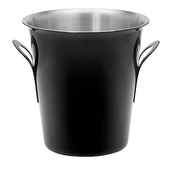 Frapiera inox cu manere, Ø21 x H20, finisaj negru