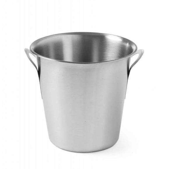 Frapiera inox cu manere, Ø21 x H21 cm