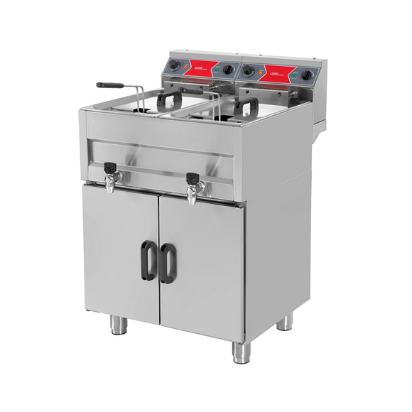 Friteuza electrica Unninox E65CF20, 2 x 10 L, 18 kW - imaginea 2