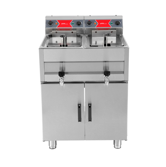 Friteuza electrica Unninox E65CF20, 2 x 10 L, 18 kW - imaginea 3