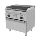 Gratar cu roca vulcanica pe gaz Unninox G70GP20-K, 18 kW - imaginea 2