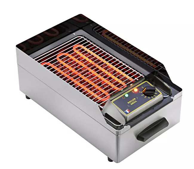 Gratar electric cu roca vulcanica - 2,5 kW, 300x545x160mm, alimentare 230V