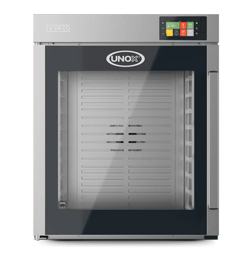 Cabinet de mentinere la cald UNOX EVEREO 10 tavi GN 11 alimentare electrica, comenzi touch screen cu display 9.5