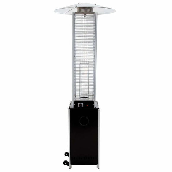 Incalzitor terasa pe gaz cu flacara, 12 kW pentru 25 - 50 m2, aprindere electrica,  fara butelie
