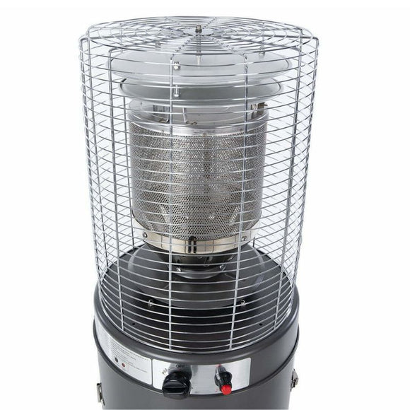 Incalzitor terasa pe gaz, 10 kW pentru 25 - 50 m2, aprindere piezo,  fara butelie