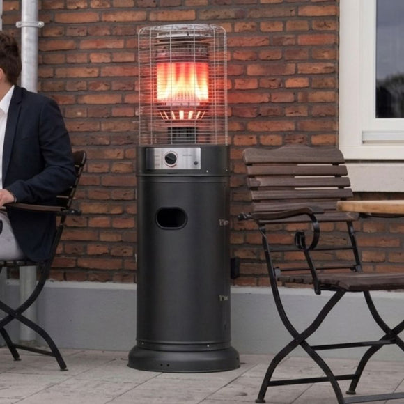 Incalzitor terasa pe gaz, 10 kW pentru 25 - 50 m2, aprindere piezo,  fara butelie