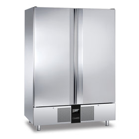 Frigider inox, GN 2/1, temperatura -2° +10°C, capacitate 1500 Litri, 2 usi, functii HACCP, setare umiditate, Master 1500